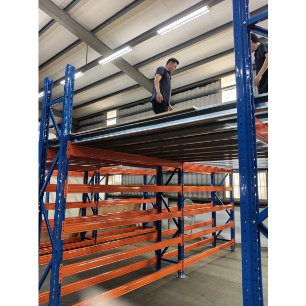 貿鴻倉儲積層架安裝｜閣樓式重型料架規劃專家